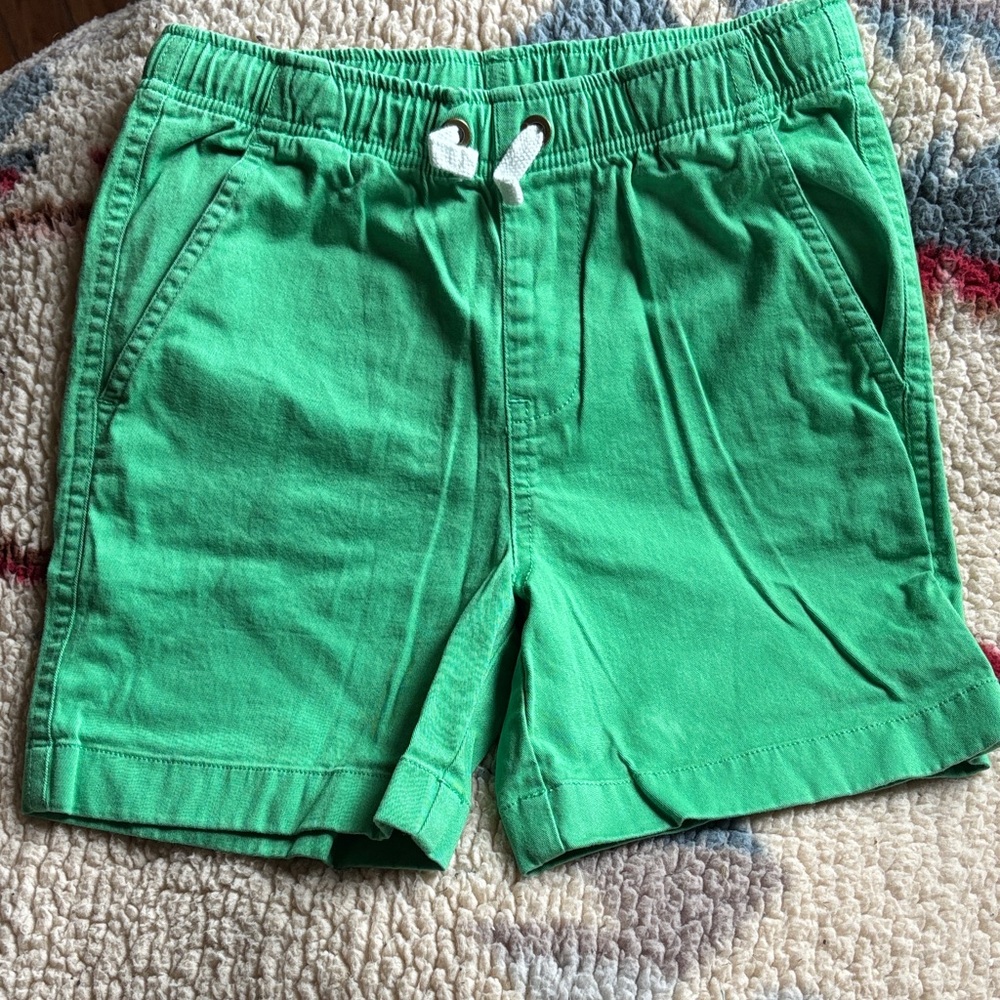 Primary Green Kids Shorts